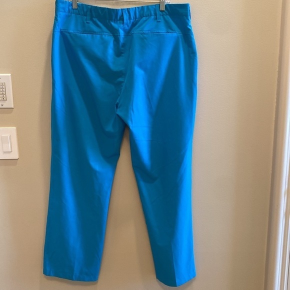 Short Par 4 Stretch Golf Pants Blue W38 L30 - Picture 5 of 8